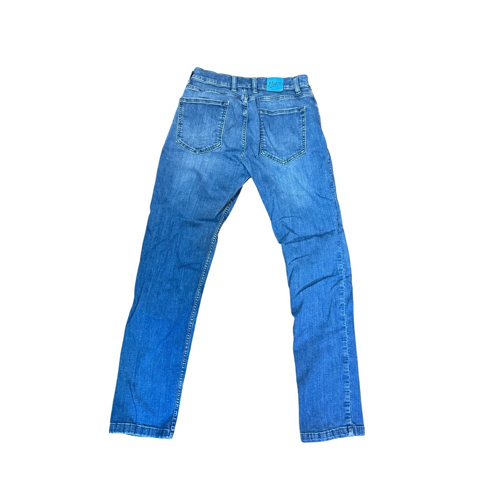 Mugsy Jeans Lake Shores Medium Wash‎ Blue Stretch Denim FLX3NLA 32x32 Mens - Picture 3 of 10
